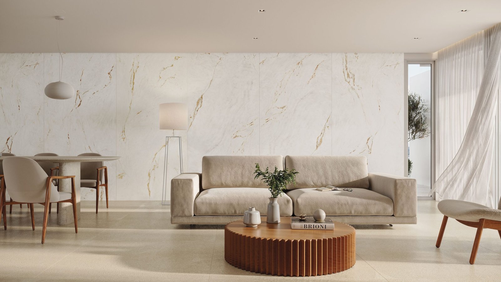 Porcelanato Com Aparência De Mármore — Conheça Os Benefícios Para Os Seus Ambientes